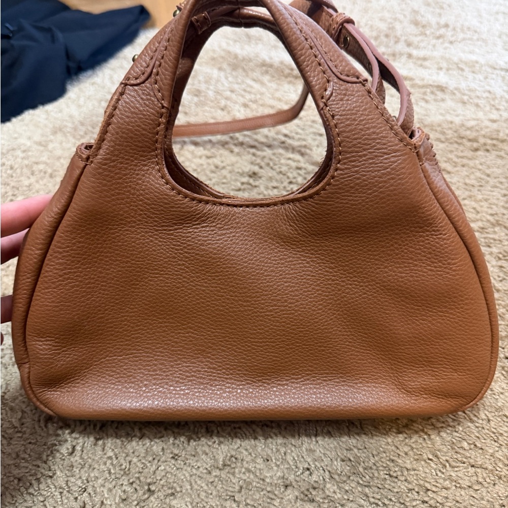 Small brown Leather Handbag.